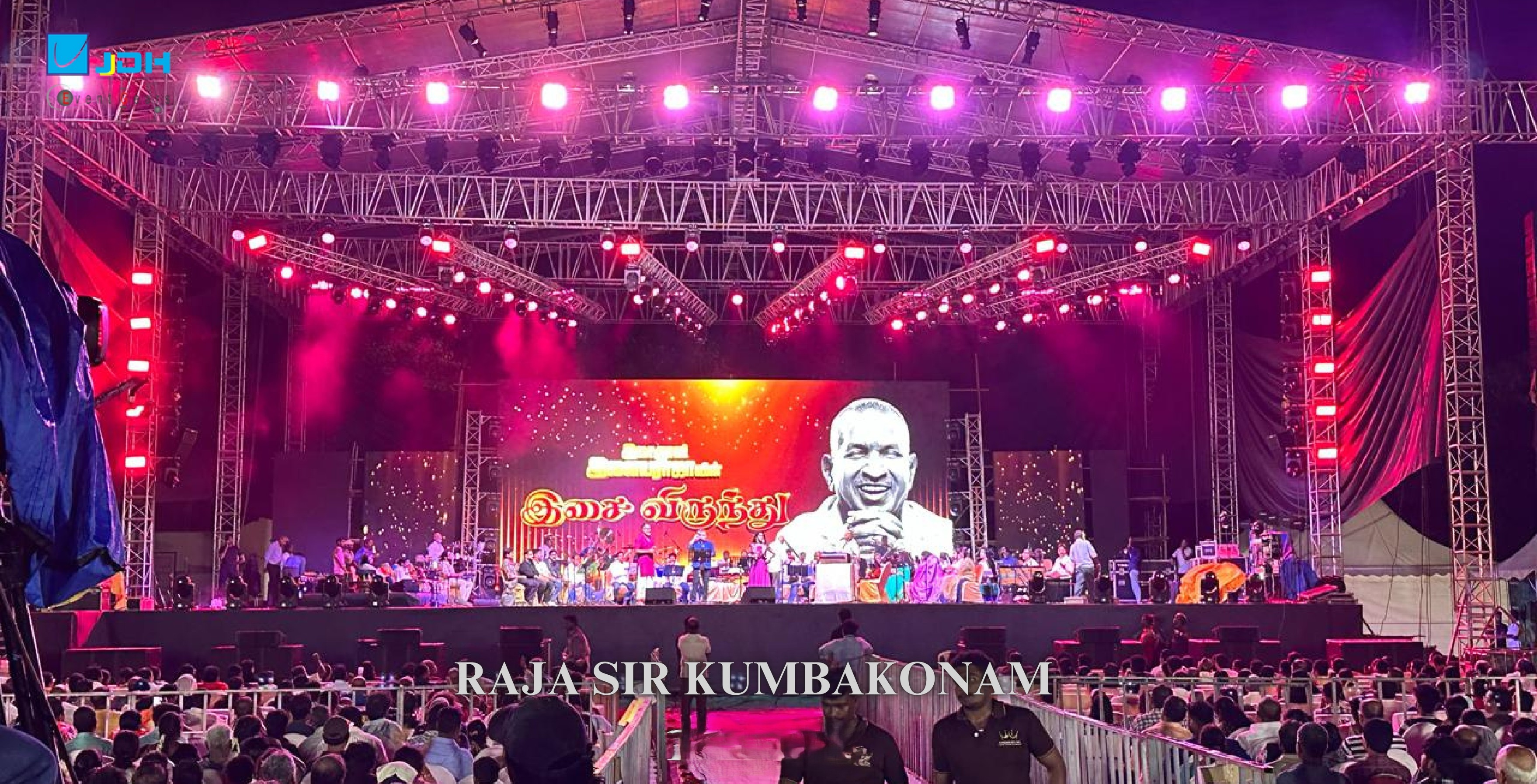Maestro Ilaiyaraaja Live Symphony & Super Truss Stage – Kumbakonam